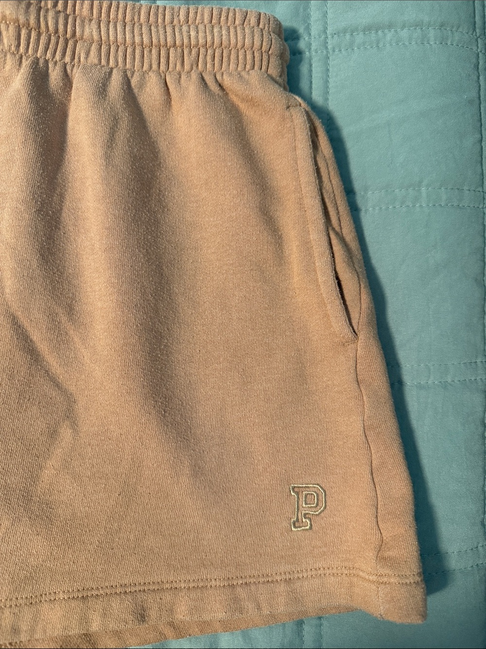 PINK Victoria's Secret Peach/Tan Lounge Shorts